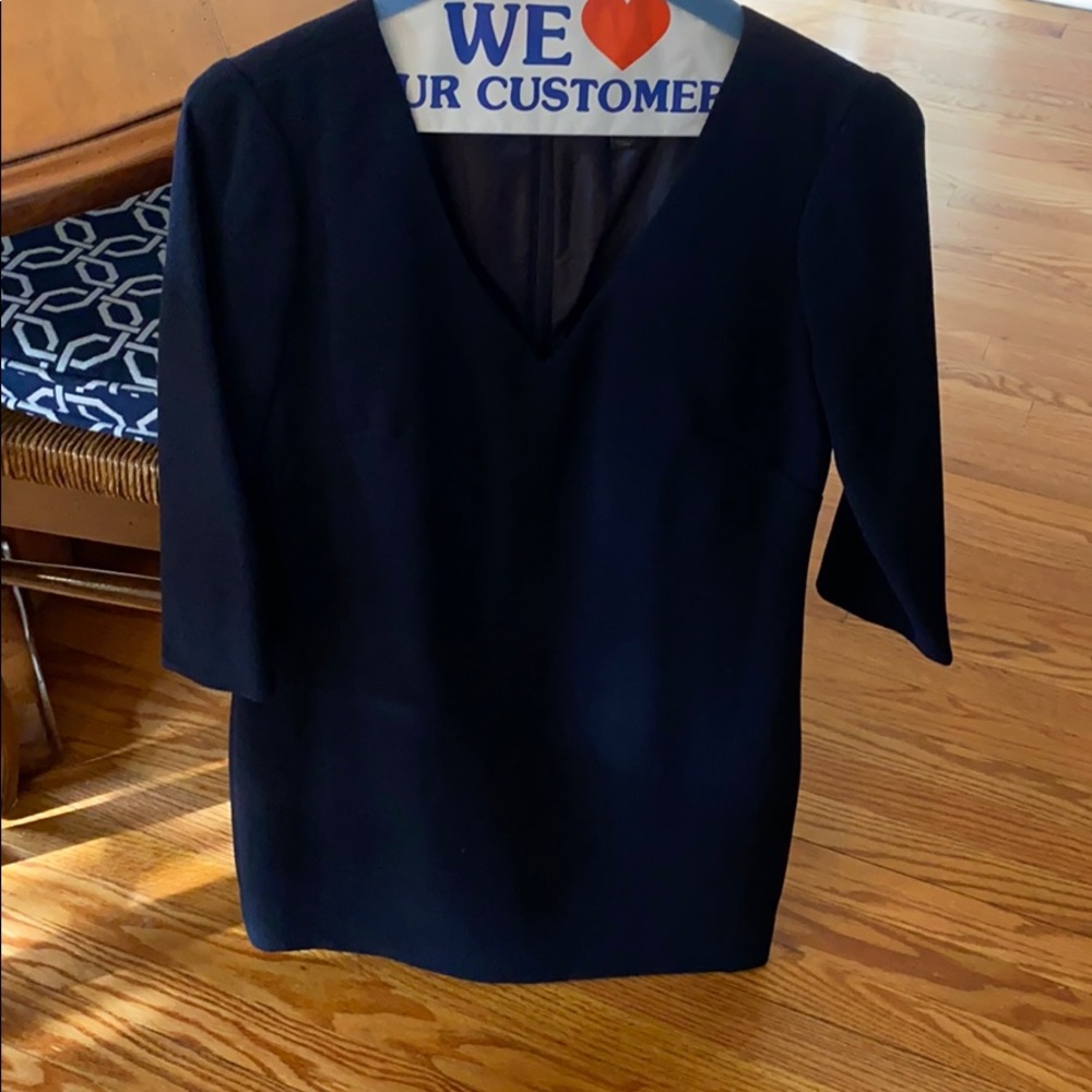 Navy JCrew dress